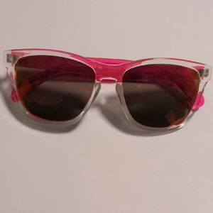 Colossein Stylish Pink and Clear Sunglasses‎